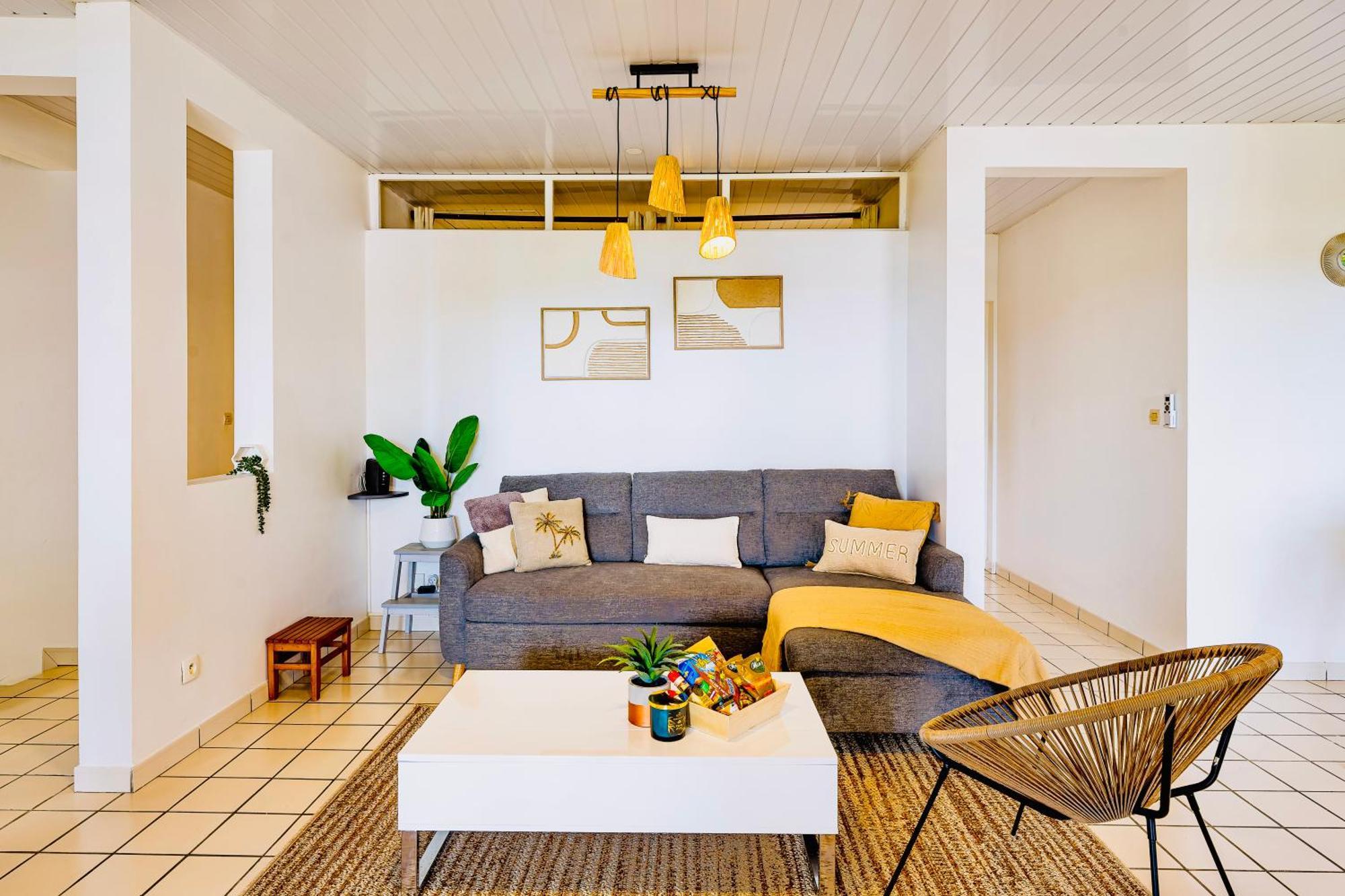 Maison Yole Bleue - Vue Sur Les Trois Ilets Экстерьер фото